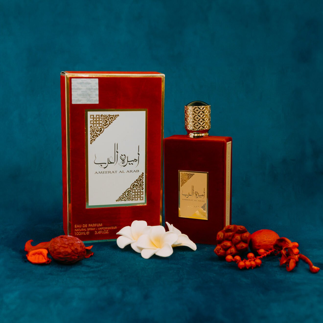 Eau De Parfum Lattafa Amerat El Arab Rouge - 100 Ml - Floral - Neuf Sous Blister